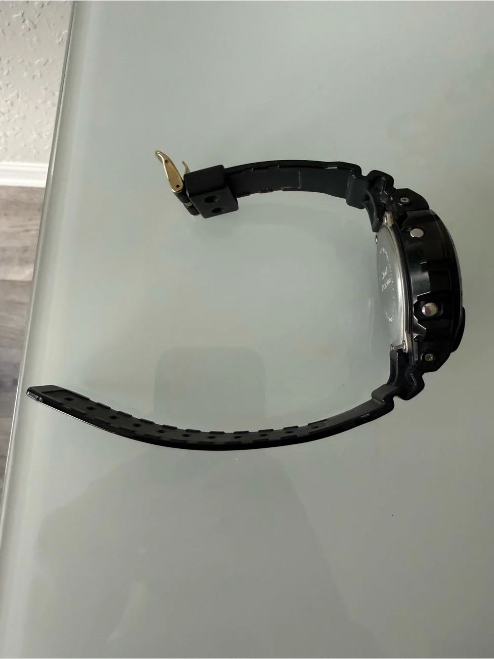 Casio Black and Gold Digital Sport Watch